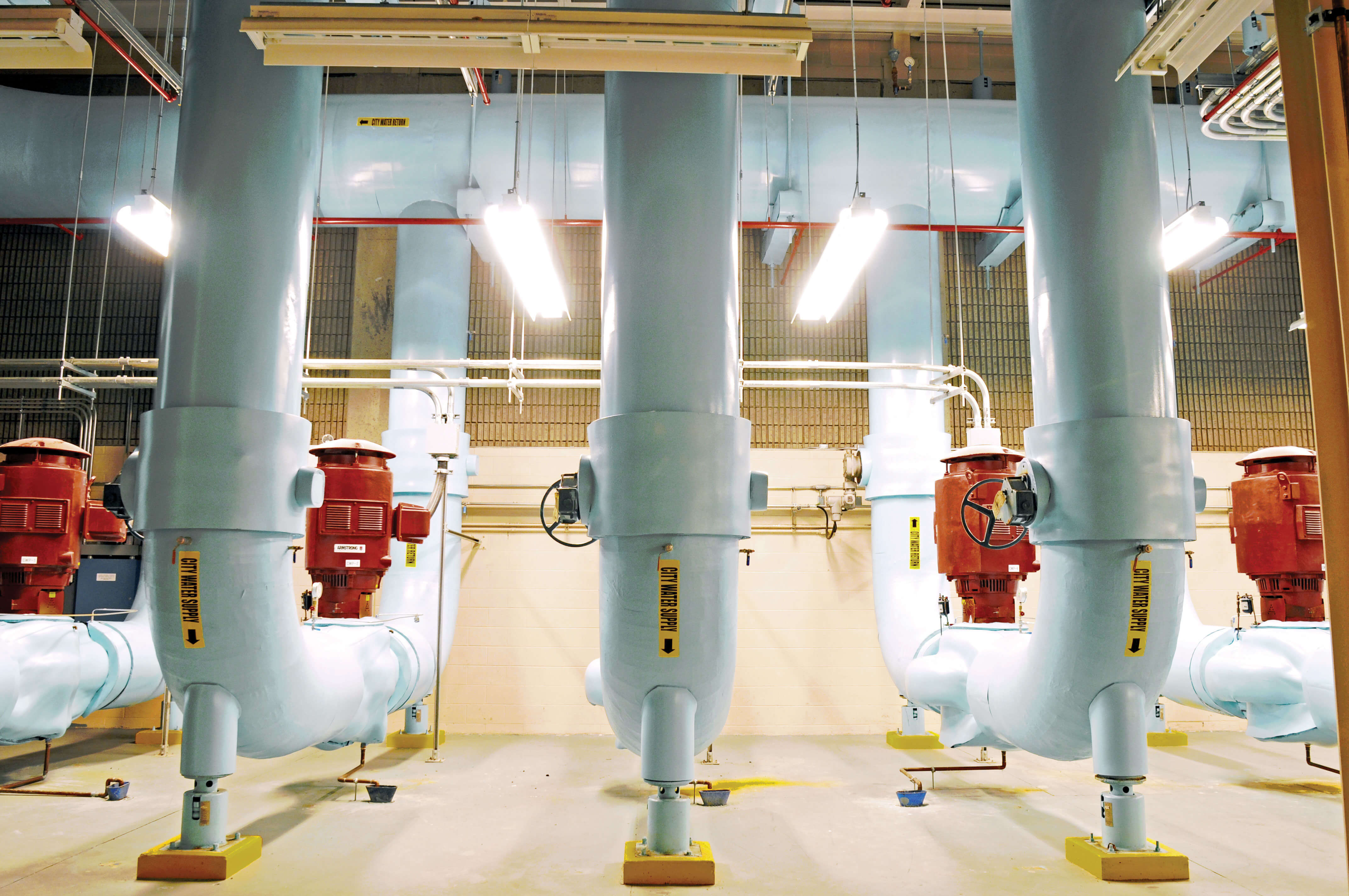 Industrial energy pumps